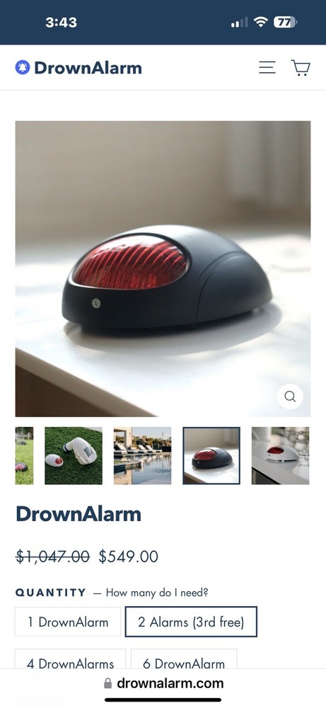 Drown Alarm