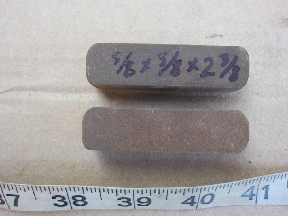 ⅝" ½" ⅜" ¼" Square Rounded Shaft Keyway, Used