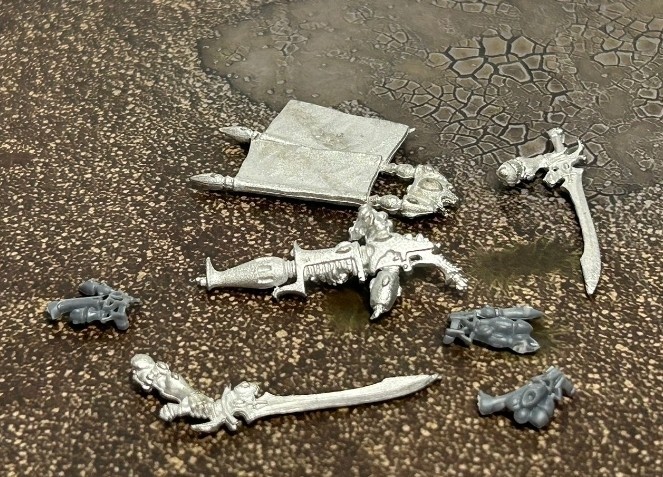 Warhammer 40k Aeldari Autarch Upgrade Pack Metal OOP Bits Pack