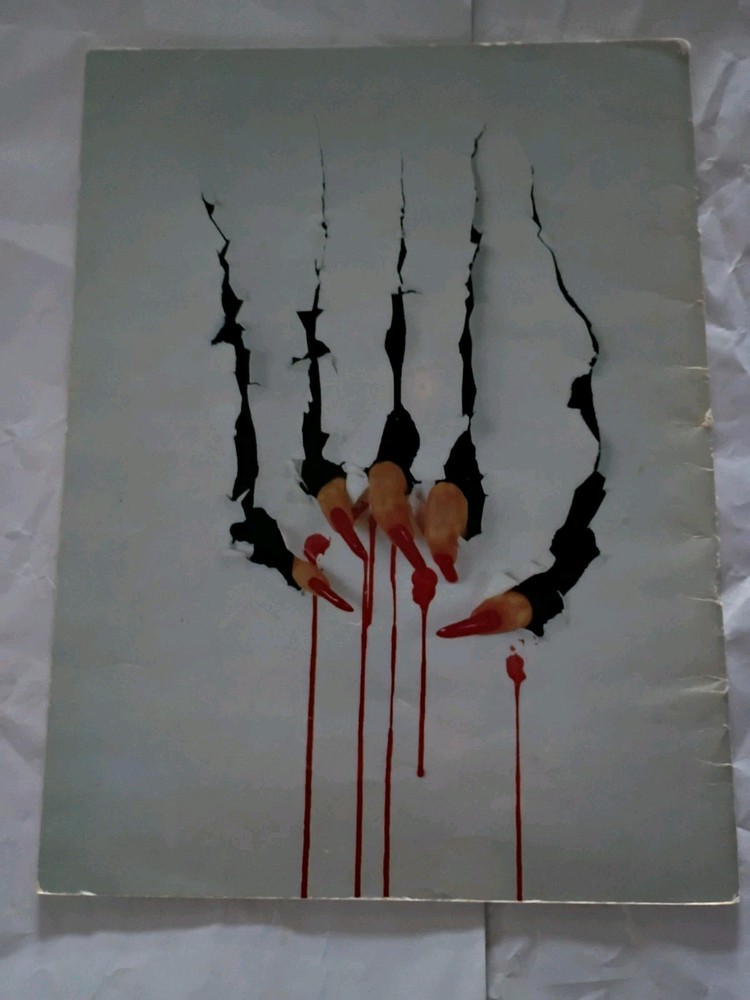 Kiss Animalize 1984 1985 Mark St John Version Tour Book Program