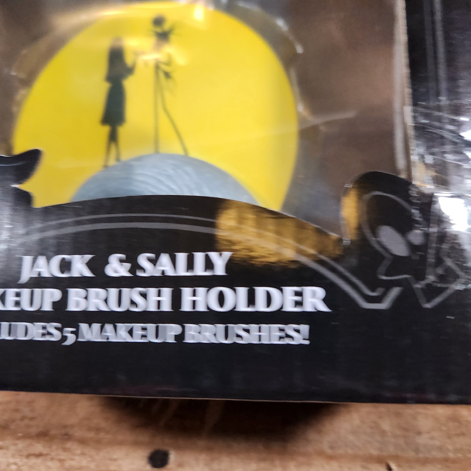 Nightmare Before Christmas Makeup Brush Kit Jack & Sally Spiral Hill