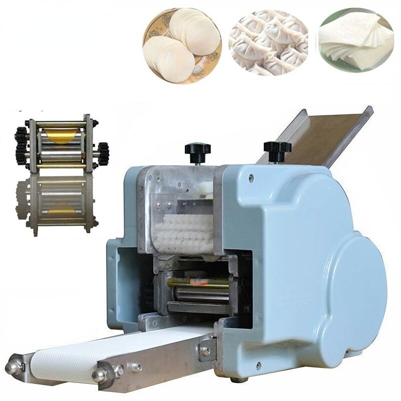 Small Dumpling Skin Machine Commercial Full-automatic Wonton Skin Rolling 1PCS