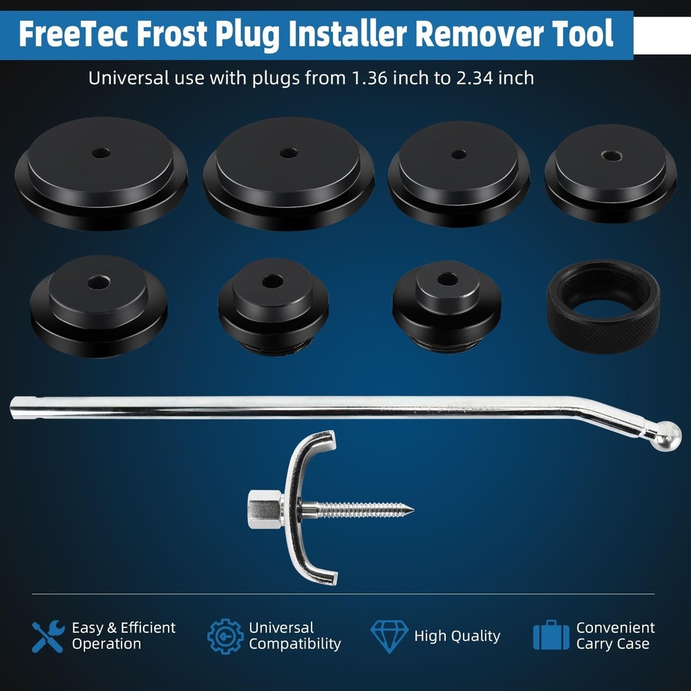 Frost Plug Installer Remover Tool Set