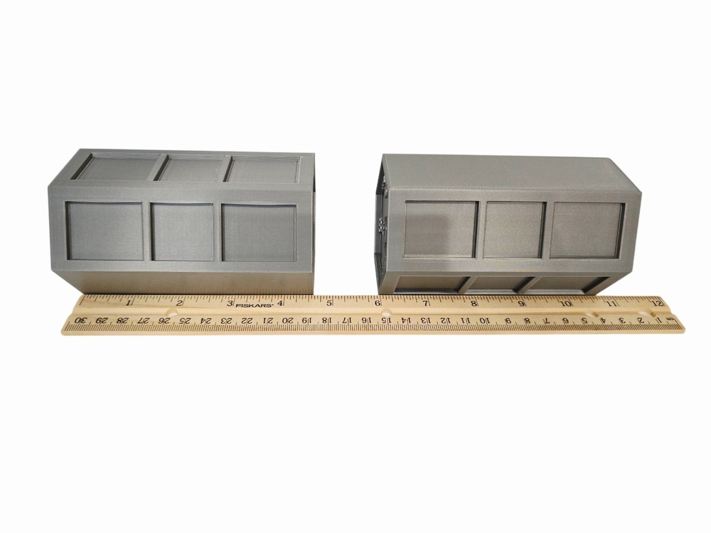 3D Printed Terrain Sci-Fi Cargo Container Perfect For Warhammer 40K Or Kill Team