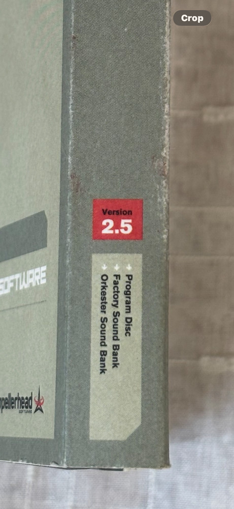 Propellerhead Reason 2.5 Software & Tutorial Disc- No License No- Disc's Only