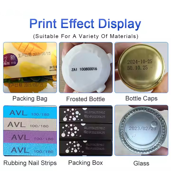 12.7mm automatic online inkjet printer does not include conveyor printing LOGO