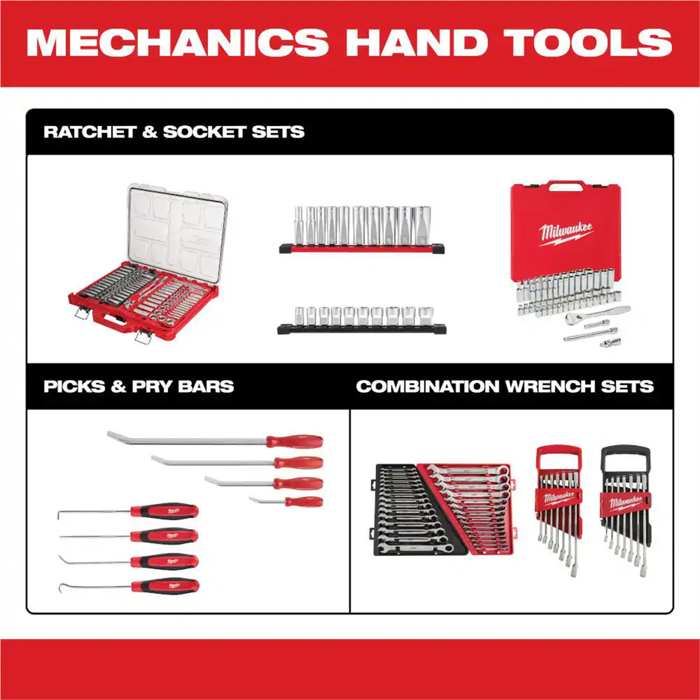 Milwaukee Tool 3/8" Drive 9" Flex Head Ratchet