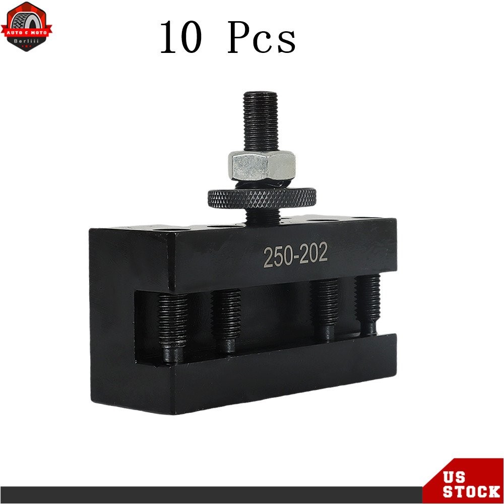 10Pack BXA 250-202 #2 Quick Change Turning Facing & Boring Tool Post Holder