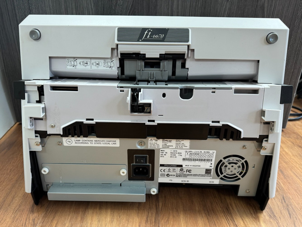 Fujitsu Fi-6670 Document Scanner