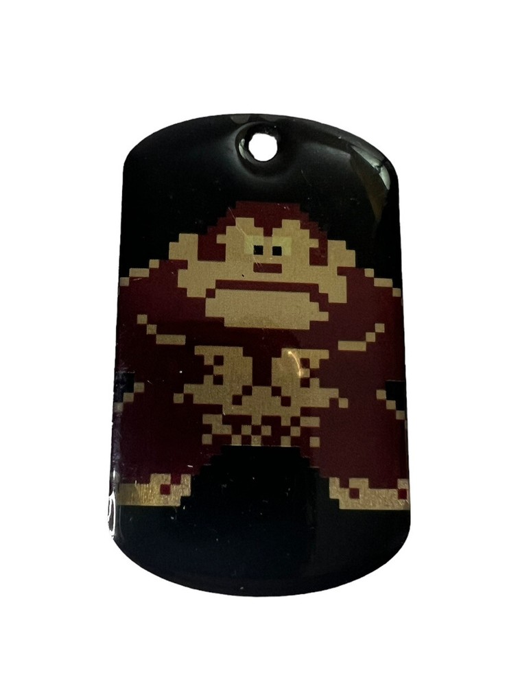2015 Donkey Kong #2 Dog Tag EUC