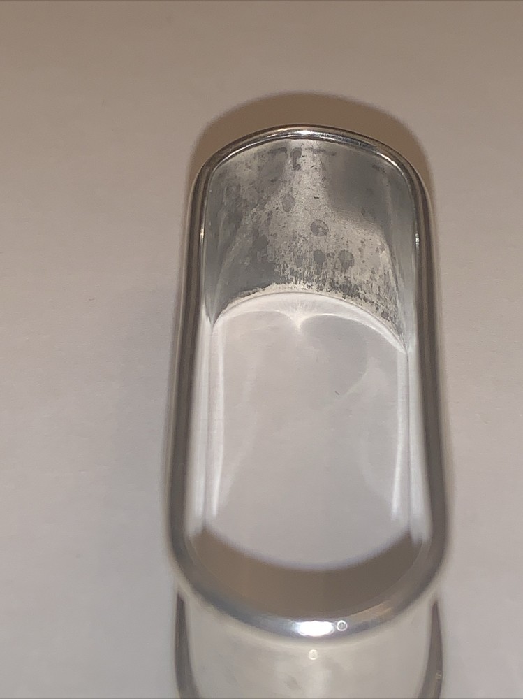 Antique Sterling Silver Oval Napkin Ring