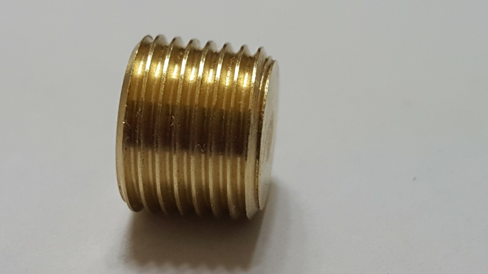 Bulk Lot of 100 pcs. 1/8" Male NPT Brass Plug Allen Key Countersunk Hex USA