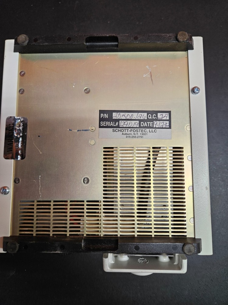 Schott-Fostec Fiber Optic Light Source Microscope Illuminator 150W