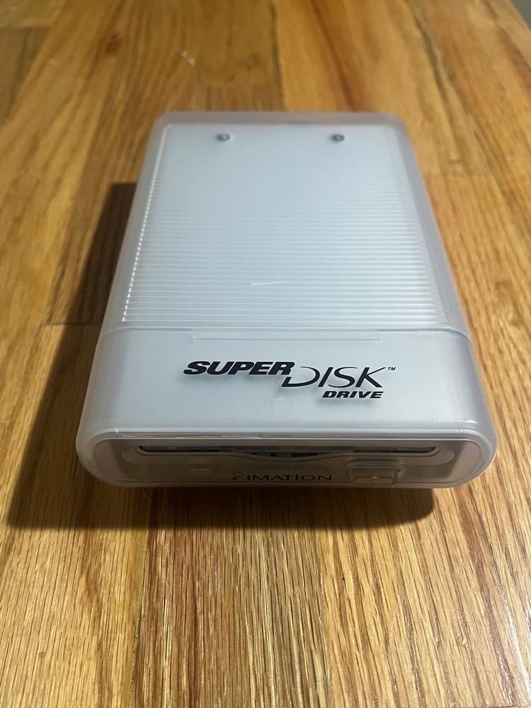 Imation Super Disk USB Drive, SD-USB-M2, Floppy Disc, No Power Supply, No cables