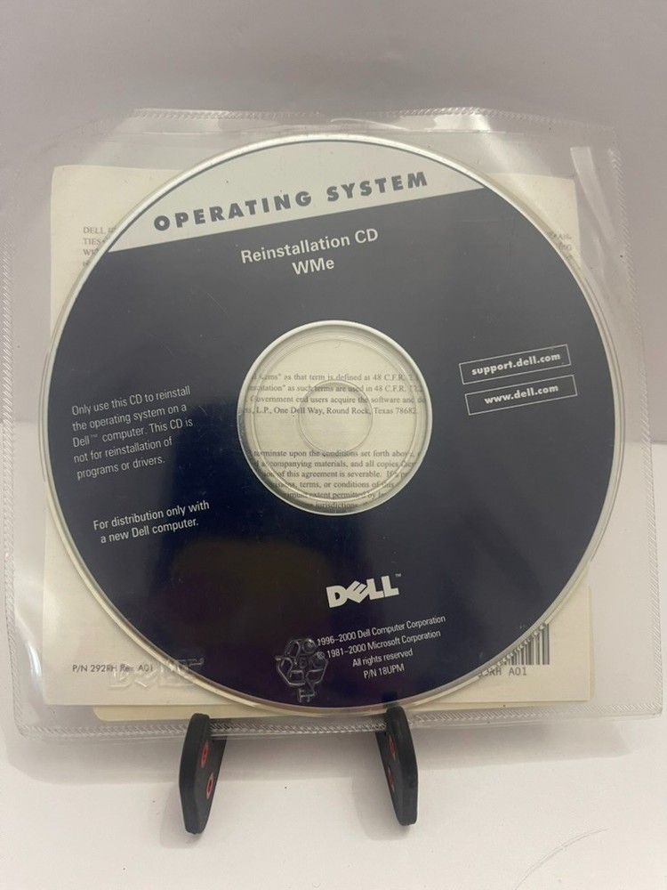 Dell Operating System Reinstallation CD WMe