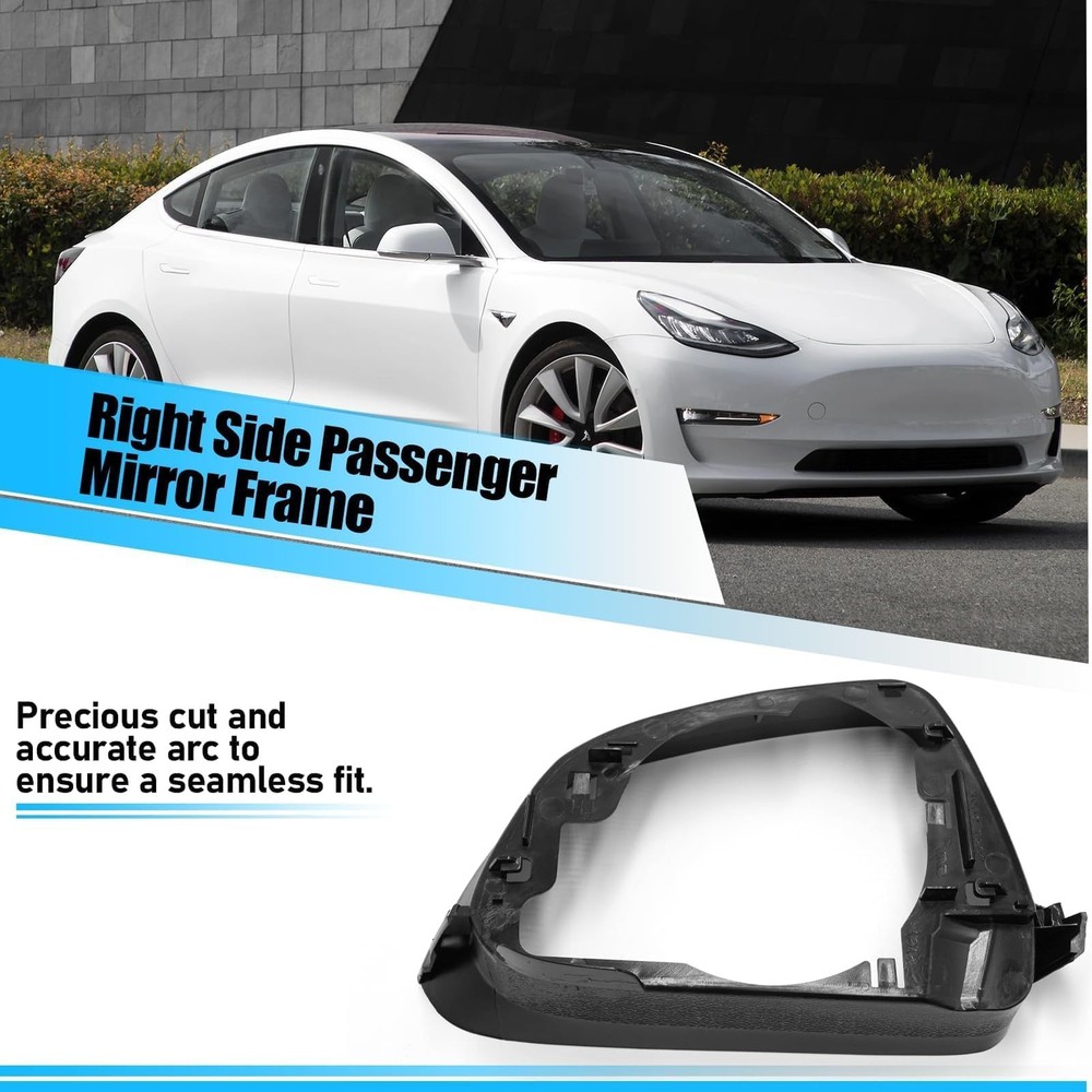 Compatible with Tesla Model 3 Side Mirror 3 Right, black or gray