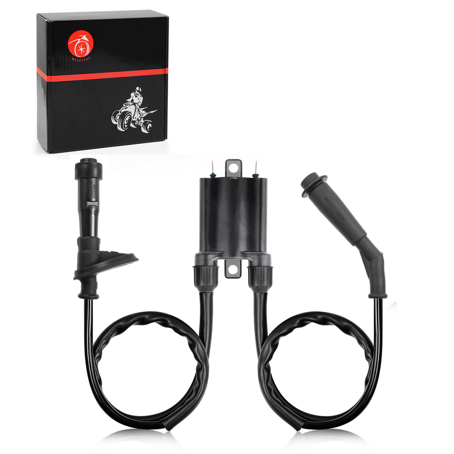 2 set of Ignition Coil & Spark Plug Cap For HONDA Shadow VLX 600 VT600 1988-2007