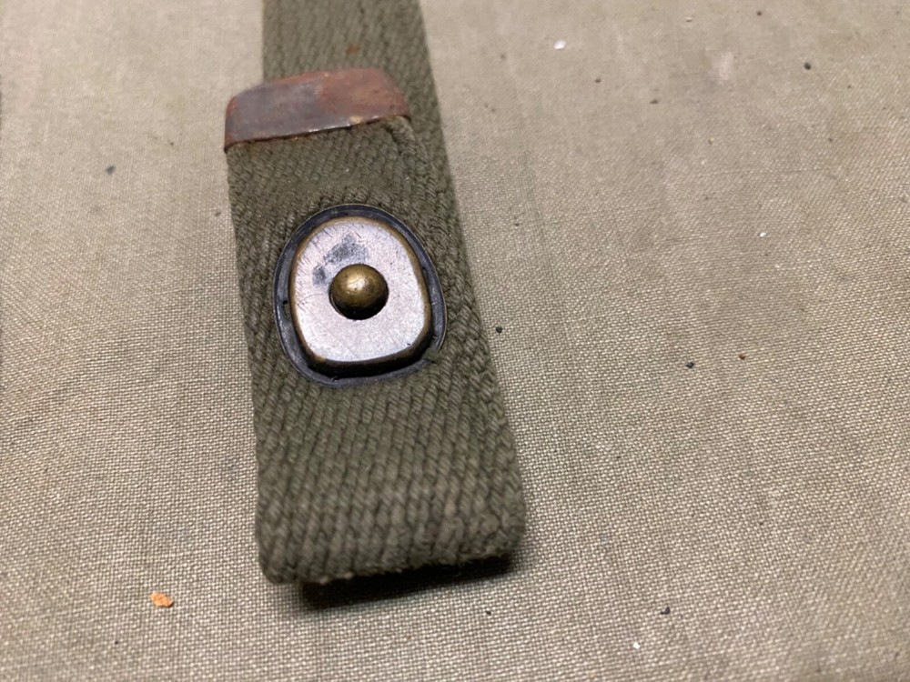ORIGINAL WWII US ARMY INFANTRY M1 CARBINE RIFLE LATE WAR WEB CARRY SLING