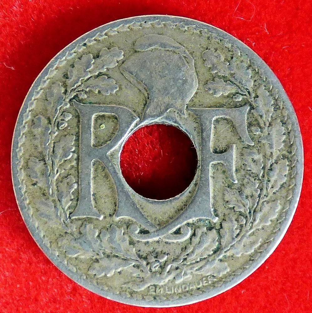 France 10 Centimes 1920