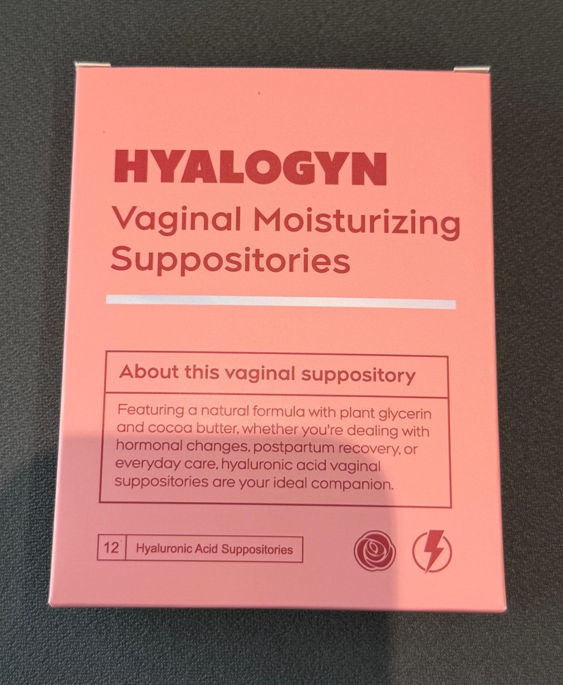 HyaloGYN Vaginal Moisturizing Suppositories | Effective for Infection Symptom...