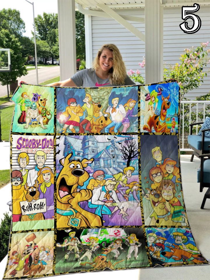 Scooby Doo Movies Quilt Blanket