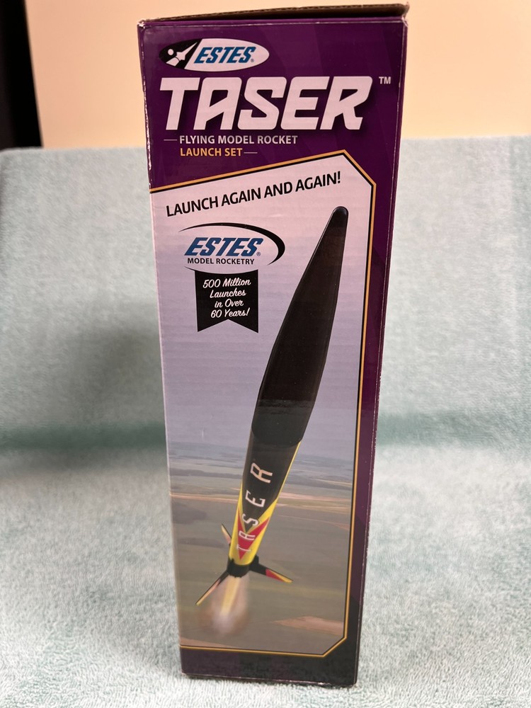 Estes Taser Flying Model Rocket Launch Set #1491 (NEW)