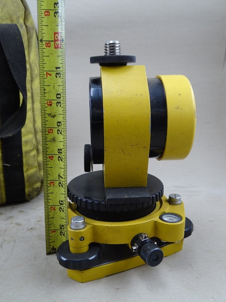 Topcon Backside System w/ Adapter, Prism, Tribrach w/ Bag UNTESTED,