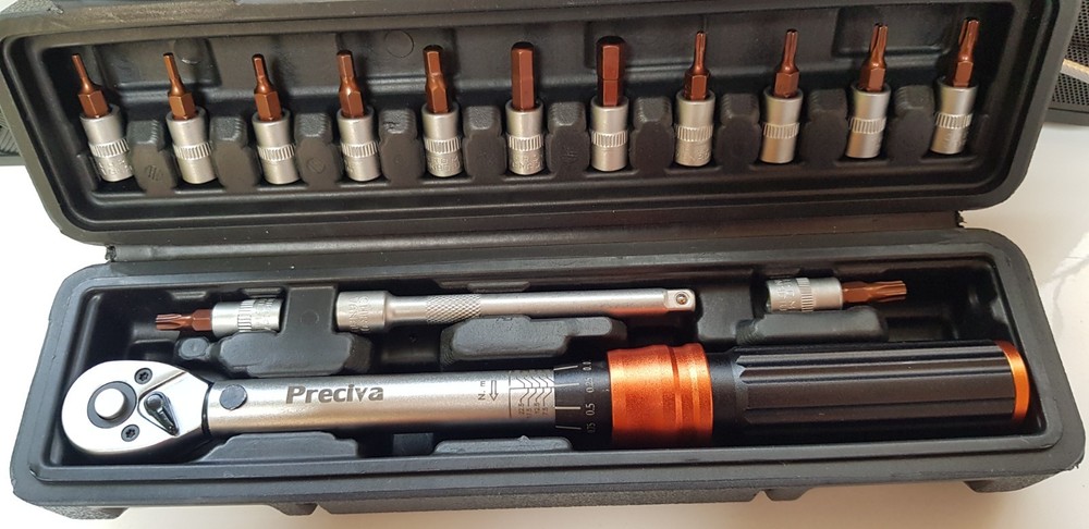 Preciva Torque Wrench Set, Bicycle Torques Wrenches Set