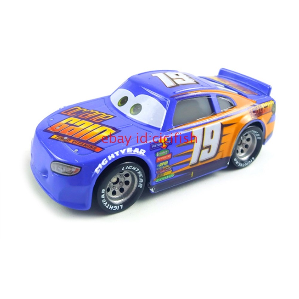 Mattel Disney Pixar Cars 3 No.19 Bobby Swift 1:55 Diecast Toy Vehicle Boy Gift