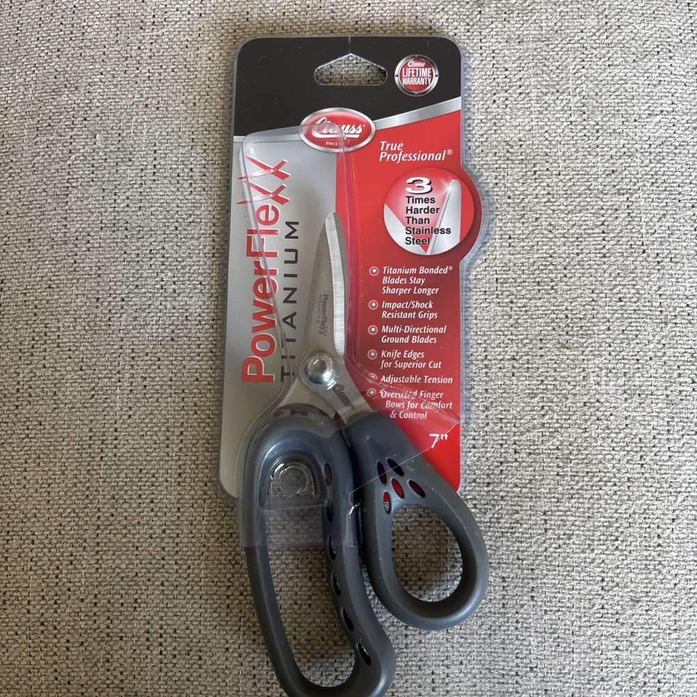 Clauss 7 Inch PowerFlex Titanium Scissors