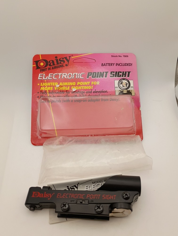 Daisy Electronic Point Sight Model 7809 New Old Stock