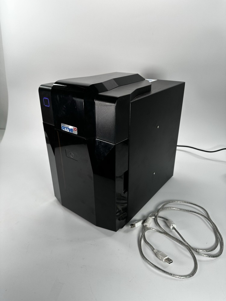 Tiertime UP Mini 3D Printer Used Powers On Untested NO EXTRUDER Box Cables 3