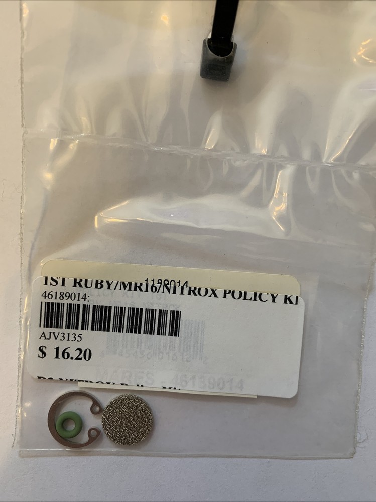 Mares 1st Stage Ruby/MR16 Nitrox Policy Kit (46189014)