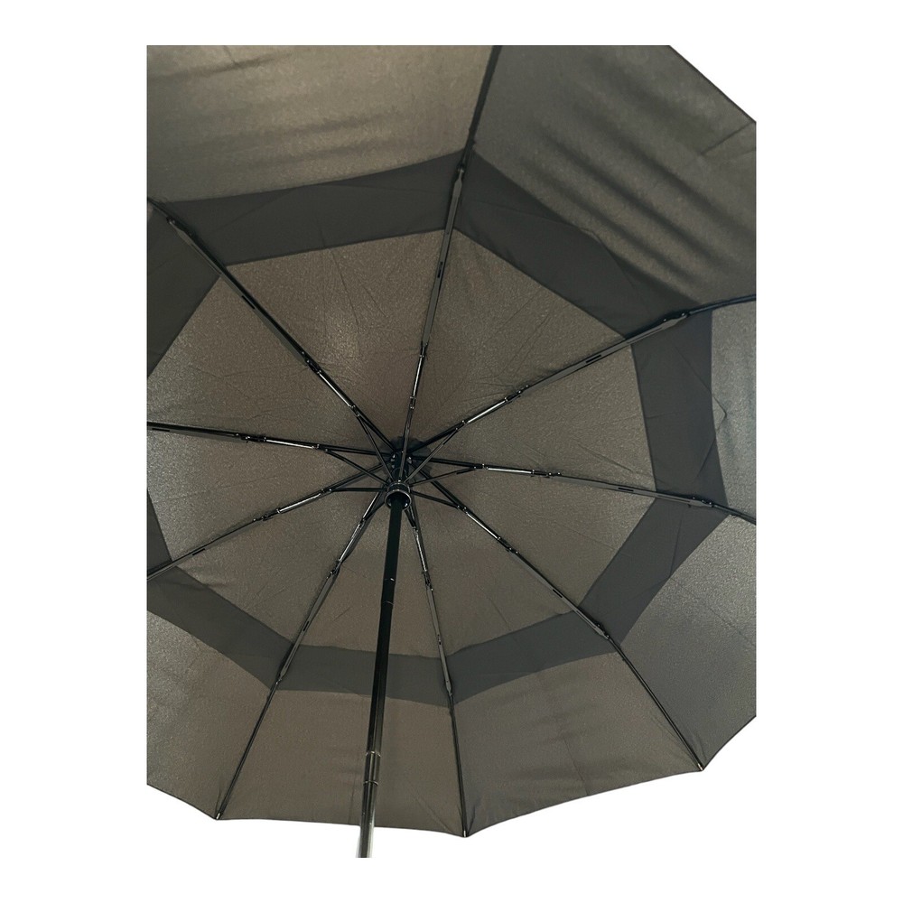 Large Compact Golf Umbrella Double Canopy Vented Windproof Rustproof By Rainplus