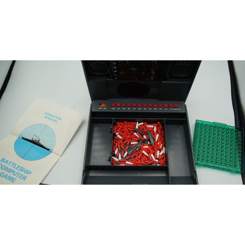 Vintage Electronic Battleship Computer Game | Powers On, As-Is Condition 1977