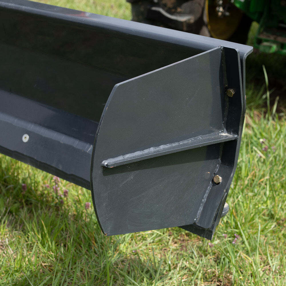 Titan Attachments 3 Point Hydraulic 6-Way 93" Rear Blade, Fits Cat 1 & 2 Tractor