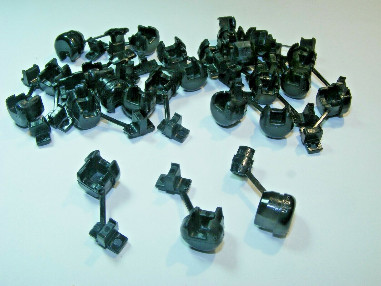 x25 HEYCO STRAIN RELIEF SR-3A-4 7/16" 1074 BLACK NYLON CORD GRIP CABLE GROMMET