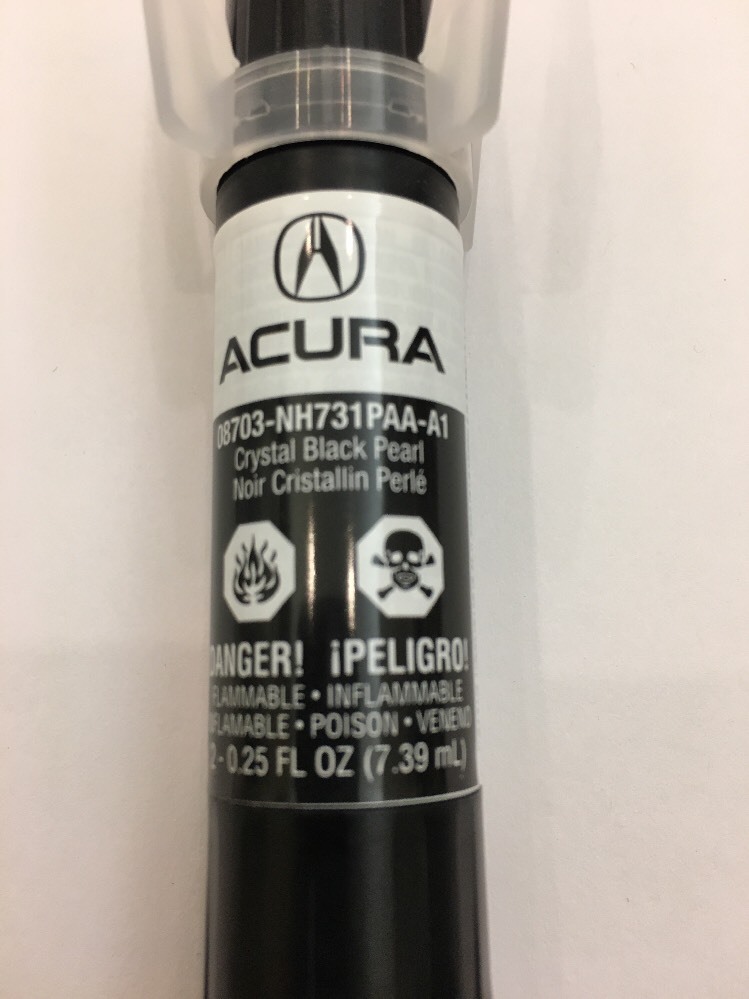 Genuine OEM Honda Acura Touch Up Paint NH-731P Crystal Black Pearl