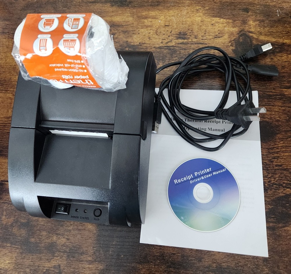 Thermal Receipt Printer 58mm POS, little use