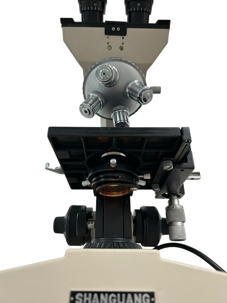 Vintage Shanguang Microscope Model 910872