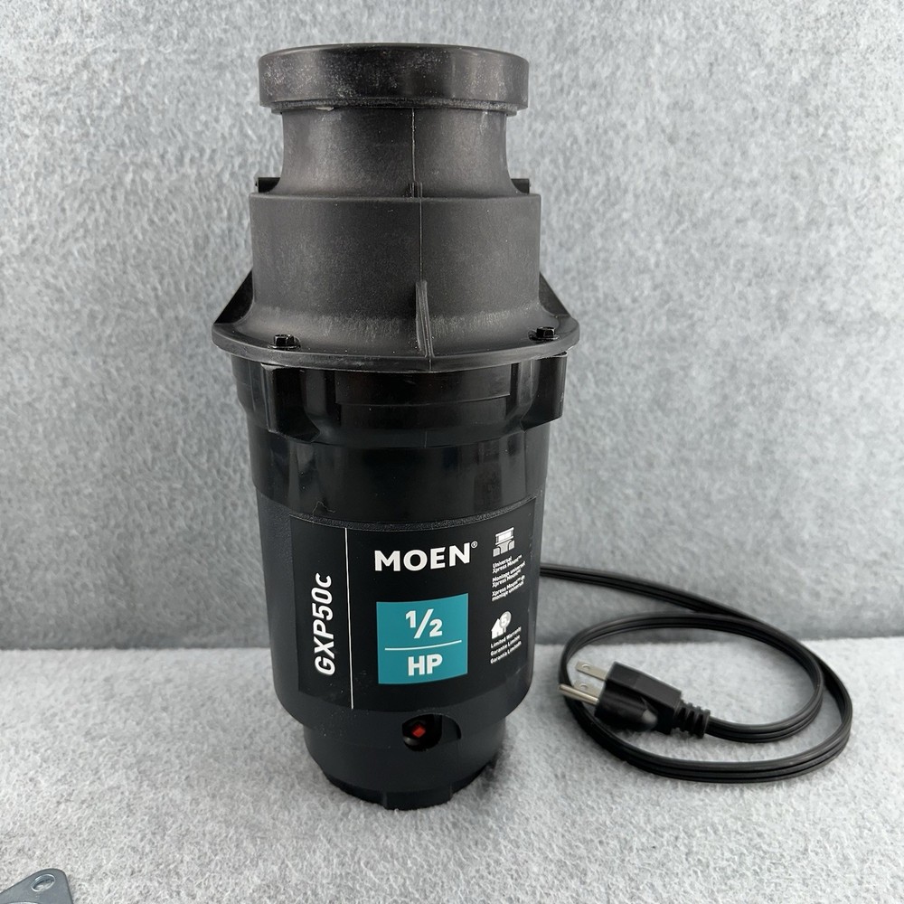 Moen GXP50C Prep Series PRO 1/2 HP Continuous Feed Garbage Disposal