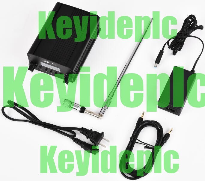 for Church Long Range Stereo Broadcast Station Radio 7W Wireless FM Transmitter