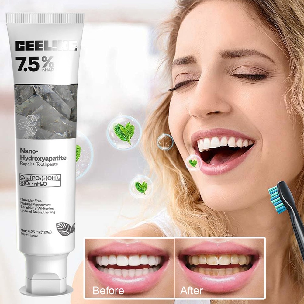 4.23 oz 7.5% Nano Hydroxyapatite Toothpaste Oral Care Teeth Paste