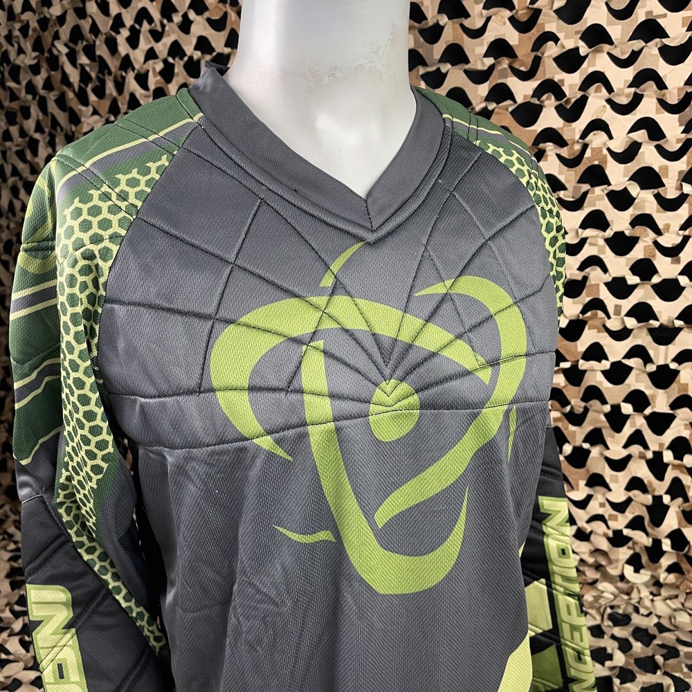 NEW Inception Designs Padded FLE Paintball Jersey - Sage - Medium