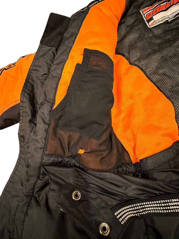 Youth CastleX Launch G3 Snowmobile Jacket Orange S
