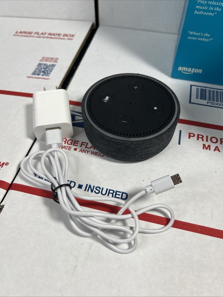 Amazon Echo (2nd Gen) Smart Speaker + Echo Dot (2nd Gen ) - SAME DAY - WARRANTY