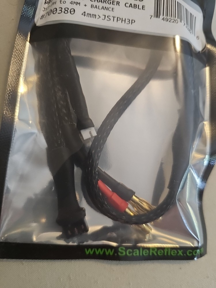 Scale Reflex Jumper Cables 2s Lipo Charge Cable RC