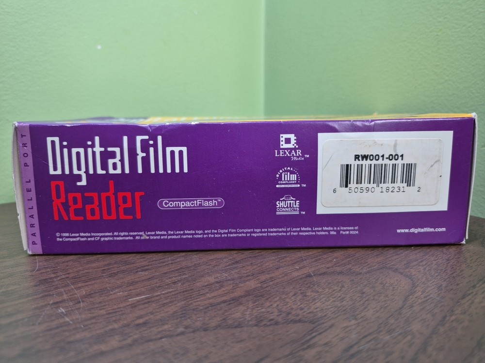 VINTAGE Lexar Media COMPACTFLASH Digital Film Reader Please Read Description