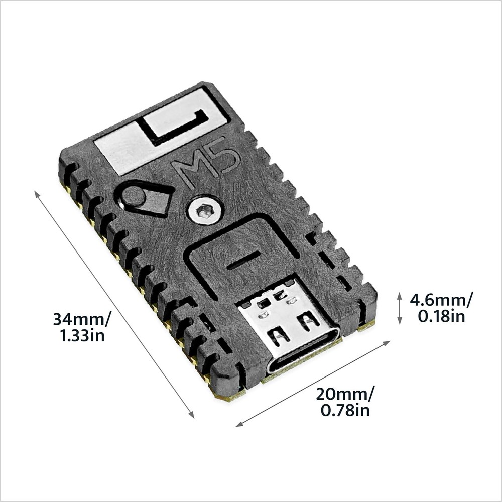 Official M5Stamp C3 Mate Development Board With Pin Headers IoT Module