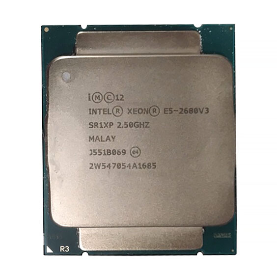 INTEL SR1XP E5-2680V3 2.5GHz 30M 12C 120W Processor SR1XP- MP
